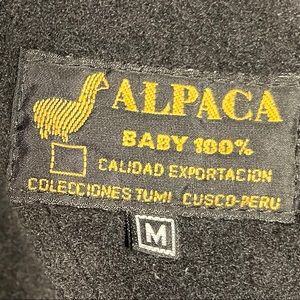 Genuine baby Alpaca jacket from Cuzco Peru.